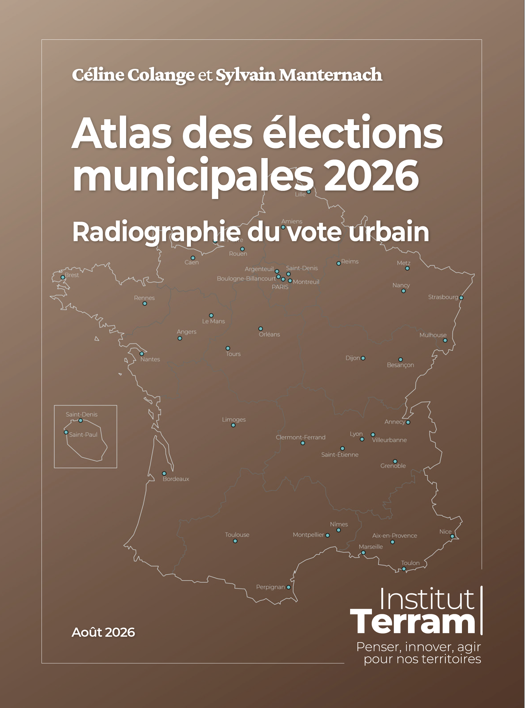 Couverture de l'article : Parution de l'Atlas des élections municipales 2026. Radiogrraphie du vote urbain.